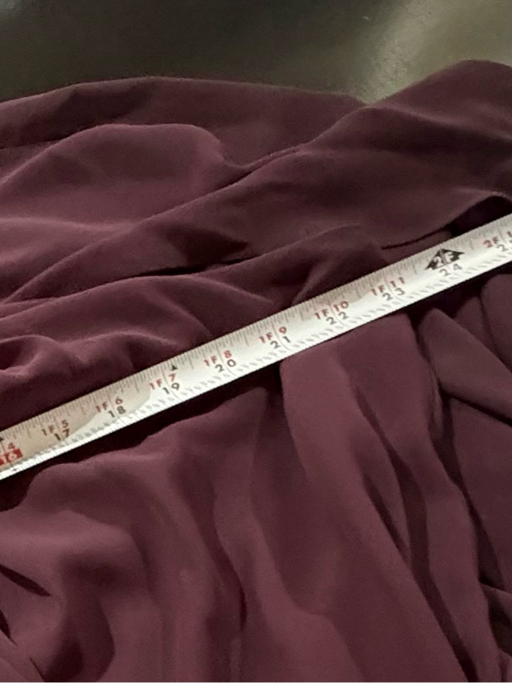 SLNY Dark Plum Beaded-Neck Evening Gown NWOT - Picture 13 of 16